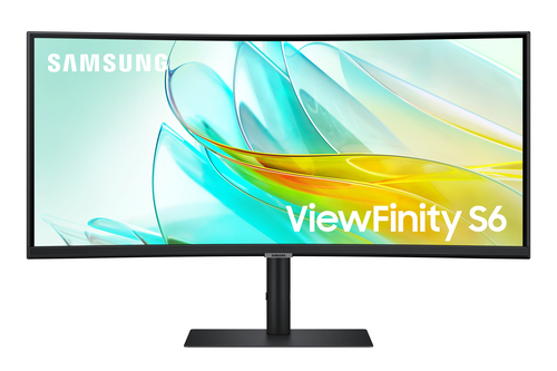 Samsung ViewFinity S6 - 34 inch Curved UltraWide Quad HD VA LED Monitor